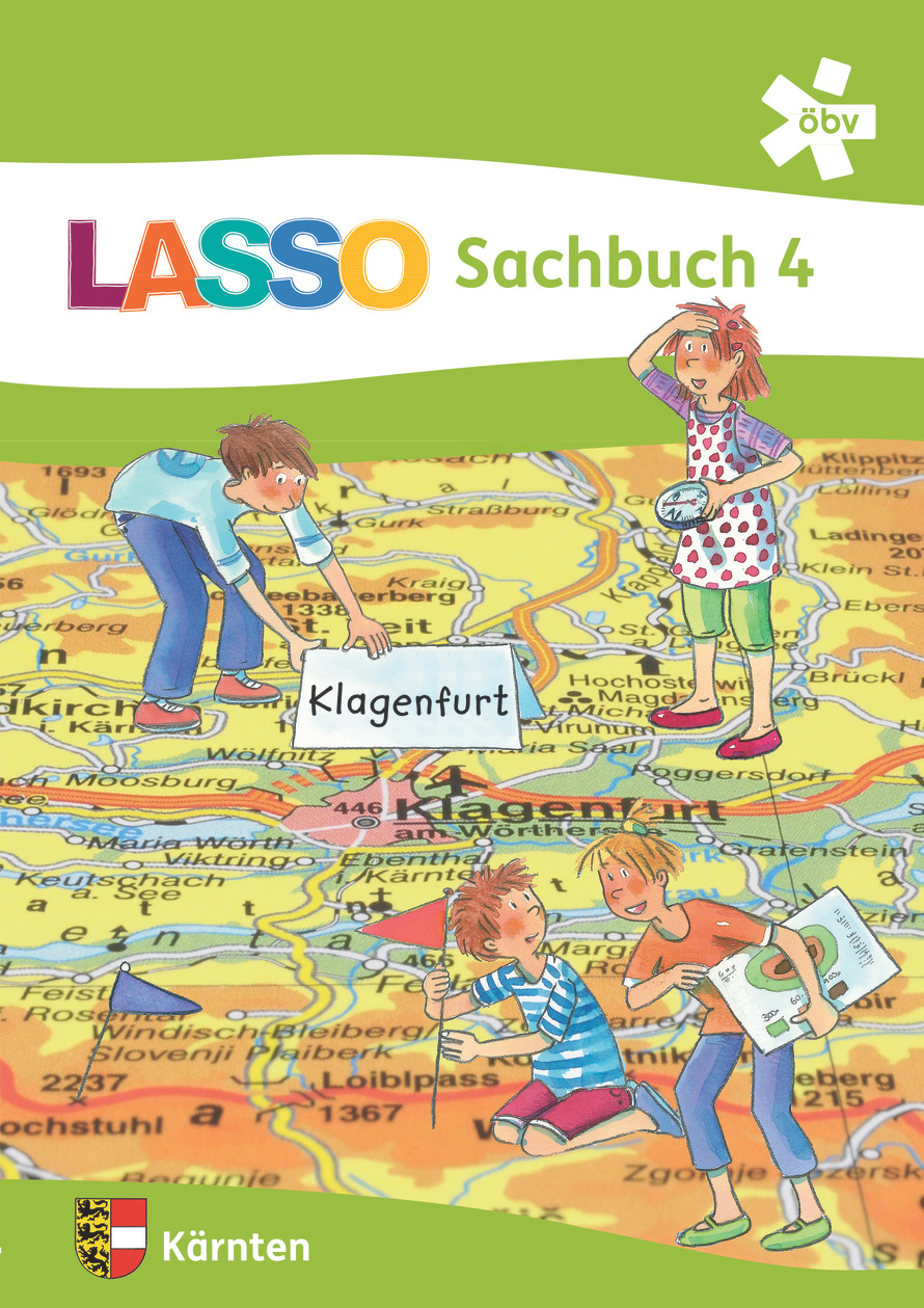 Lasso Sachbuch 4 mit Regionalseiten Kärnten, Schülerbuch