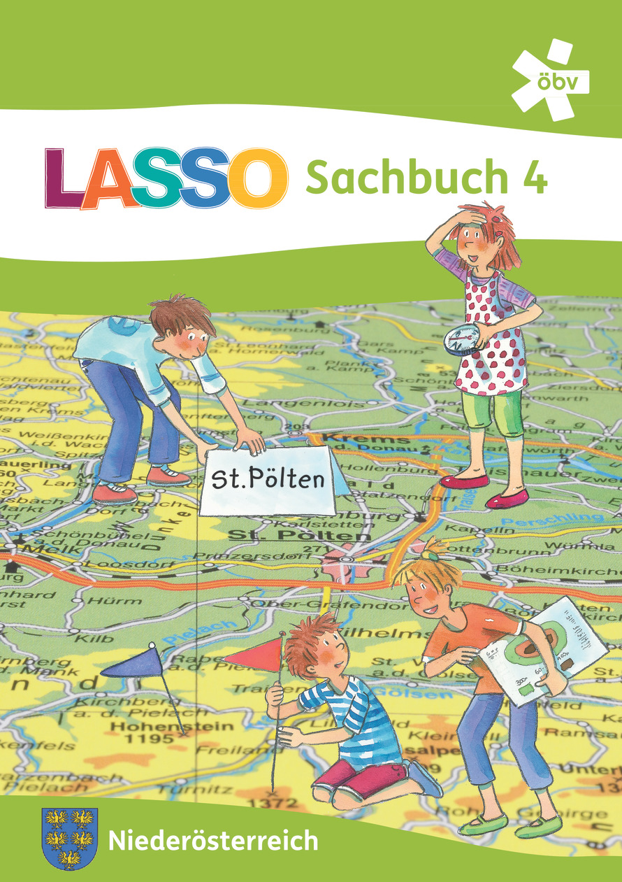 Lasso Sachbuch 4 mit Regionalseiten Niederösterreich, Schülerbuch