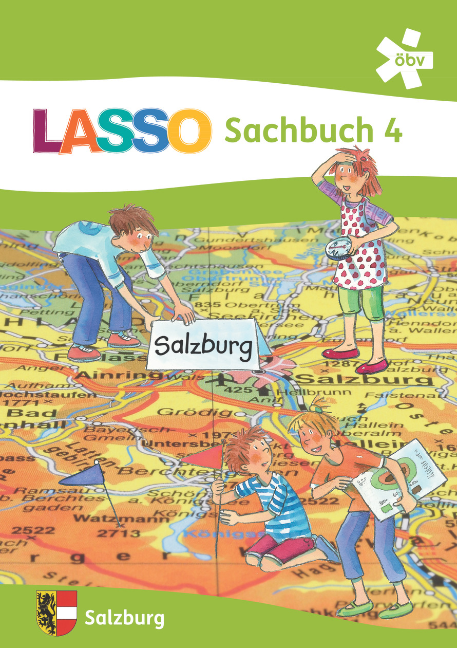 Lasso Sachbuch 4 mit Regionalseiten Salzburg, Schülerbuch