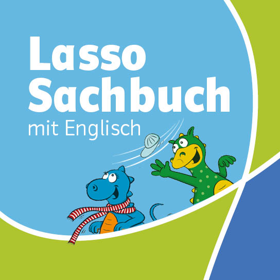 390 quadrat Lasso Sachbuch mit Englisch - 474409