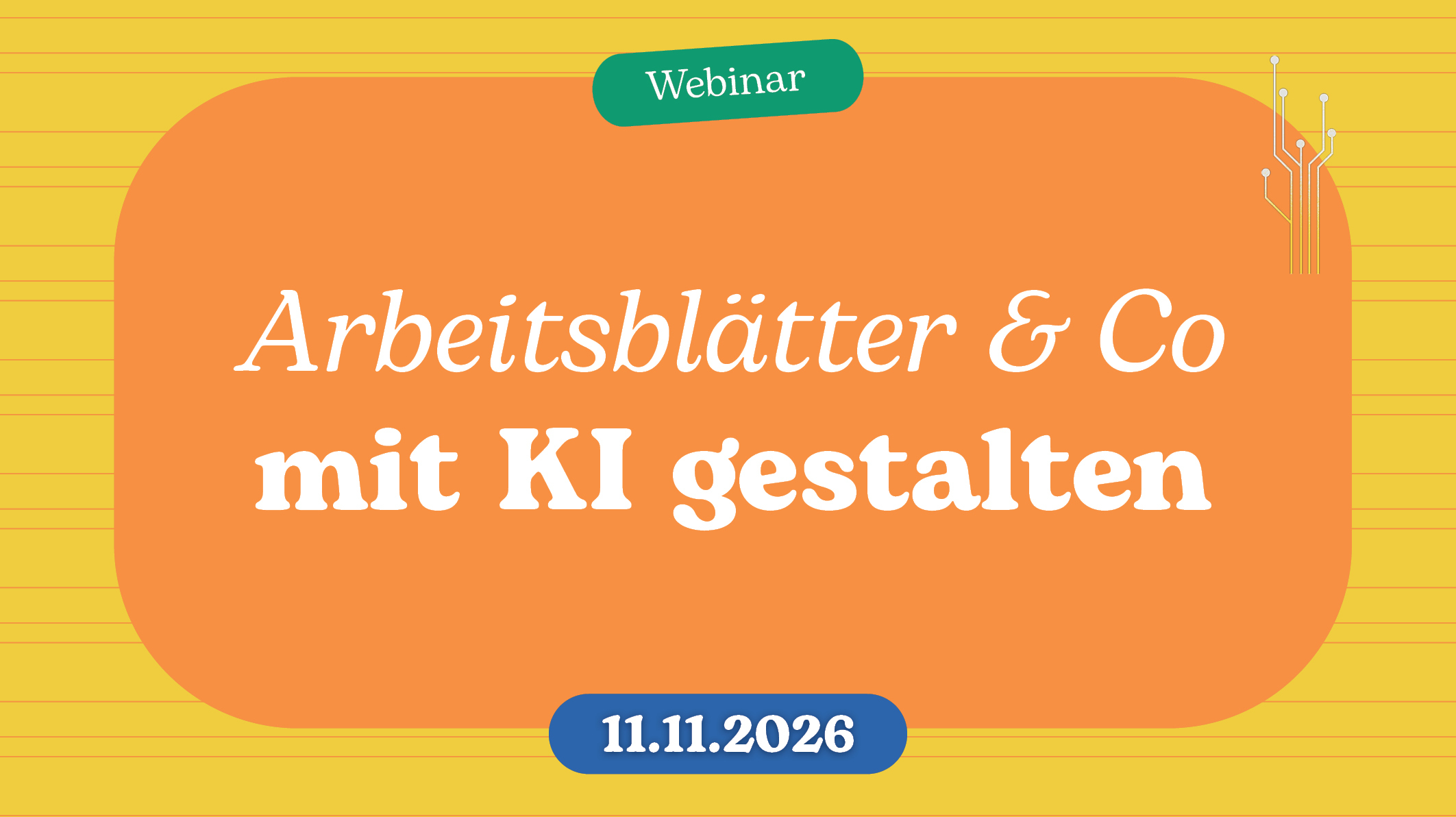 Webinarbilder 2026 1020x572px Unterrichtsmaterial mit KI 02 2