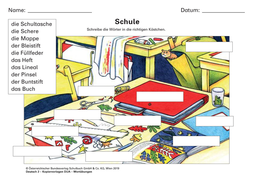 Schule Kopiervorlage | öbv