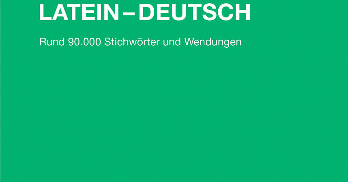 PONS Latein Wörterbuch öbv