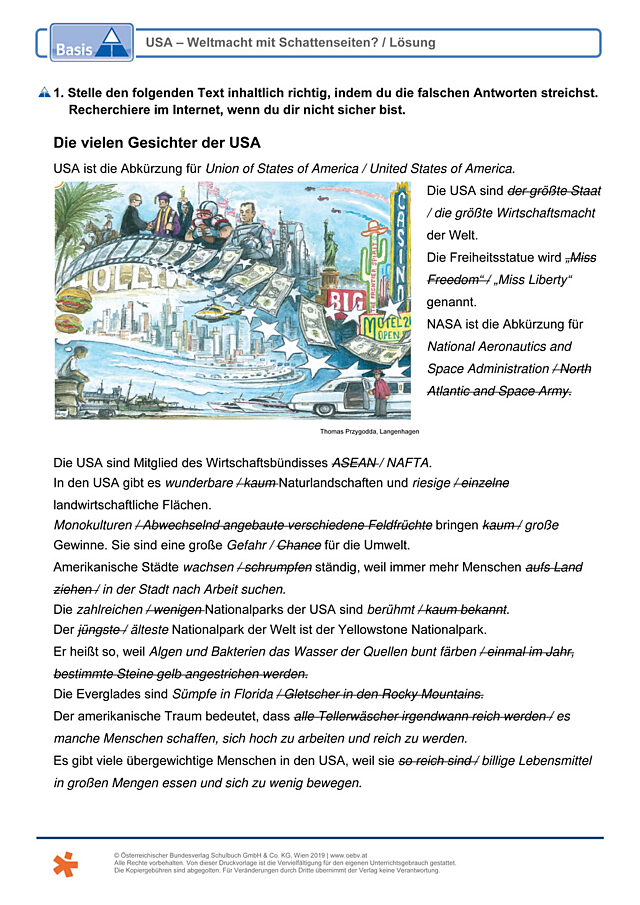 USA - Weltmacht mit Schattenseiten?