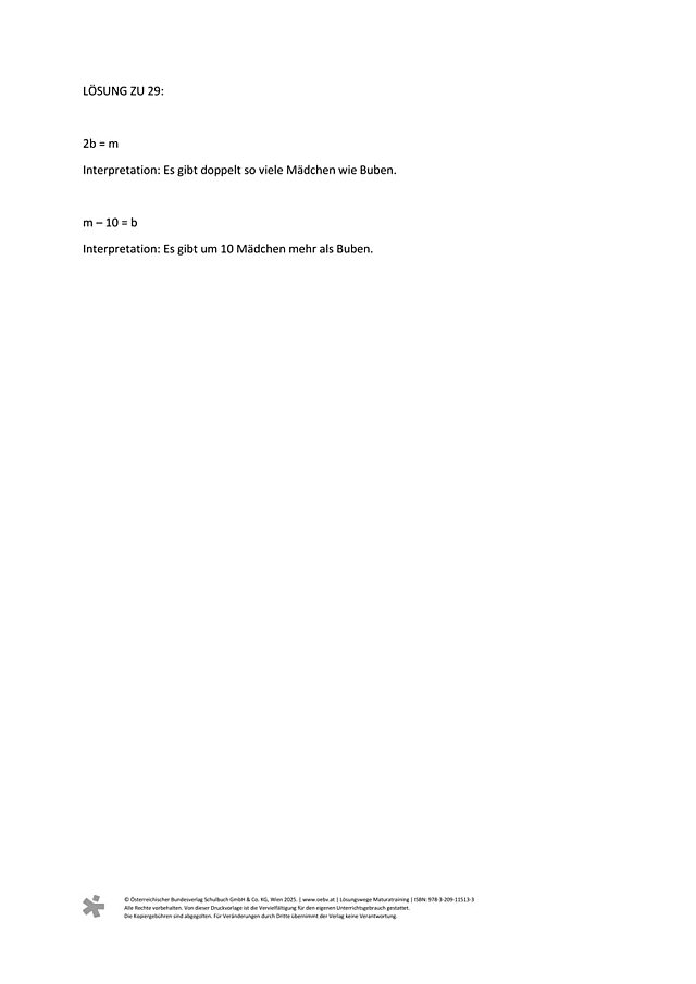 zu Aufgabe 29