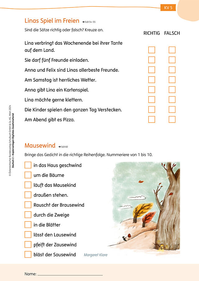 Arbeitsblatt 5