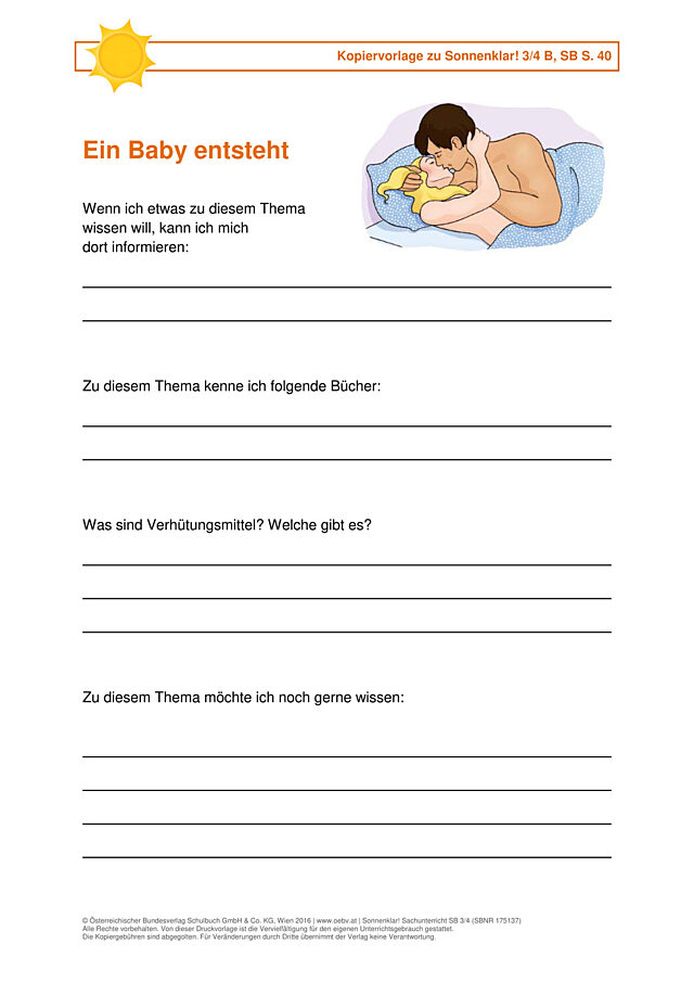 Ein Baby entsteht