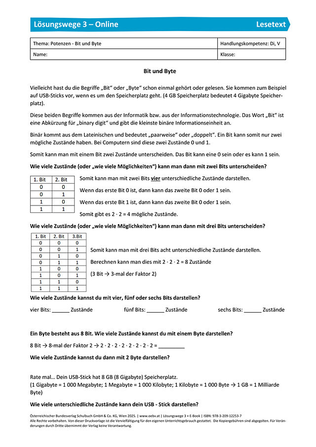 Lesetext 1 - Abschnitt C