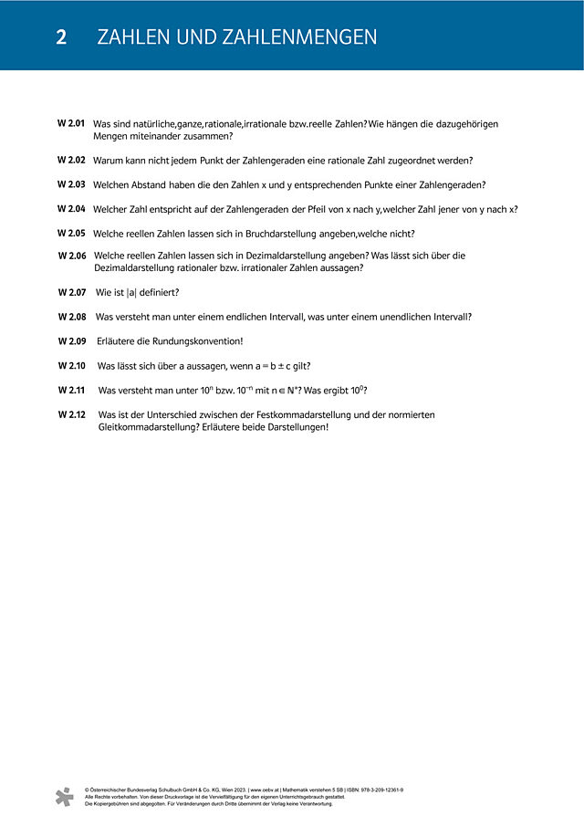 Fragen zum Grundwissen