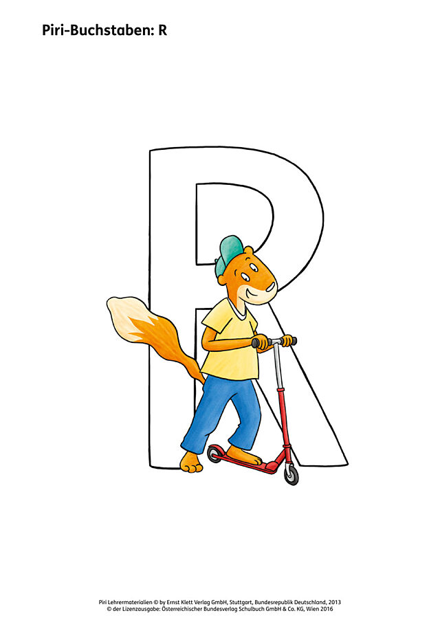Piri Buchstaben: R