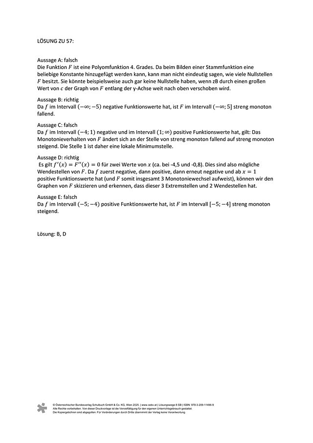Lösung zu 57