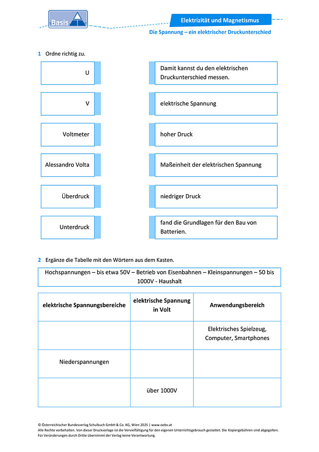 Die Spannung