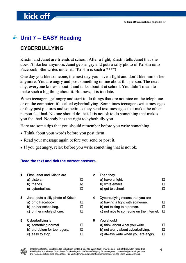 Easy reading