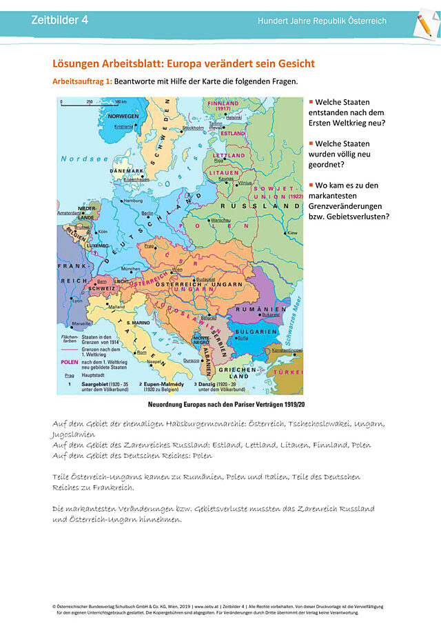 Europa verändert sein Gesicht