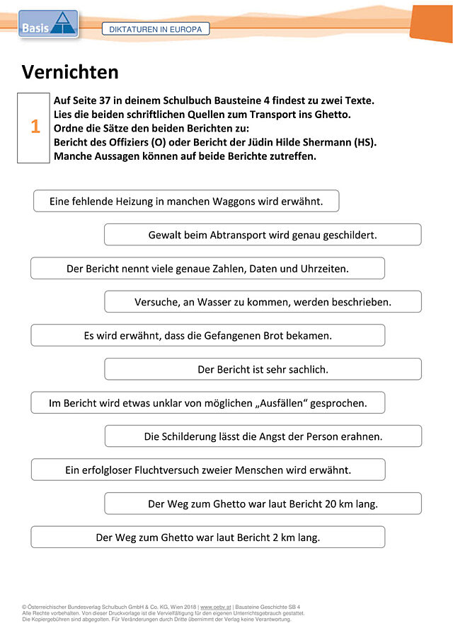 Vernichten
