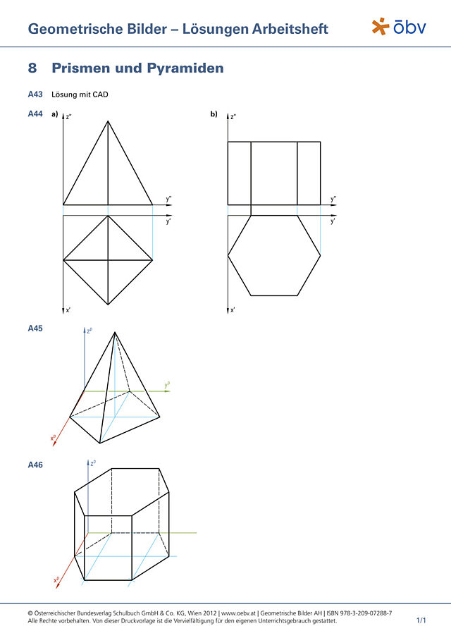 Prismen und Pyramiden