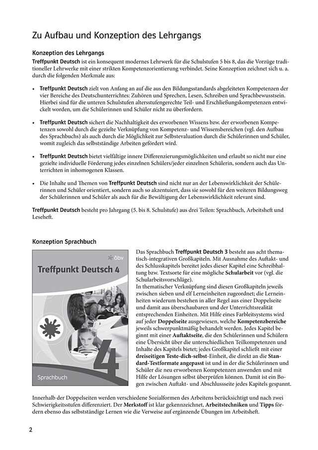 Zu Aufbau und Konzeption des Lehrgangs
