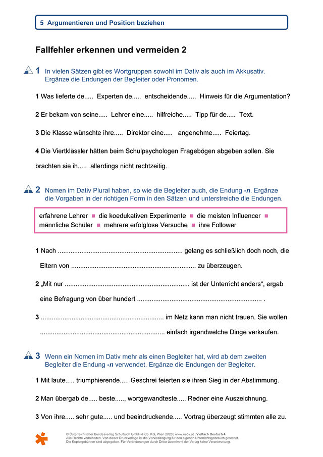 Fallfehler erkennen und vermeiden 2