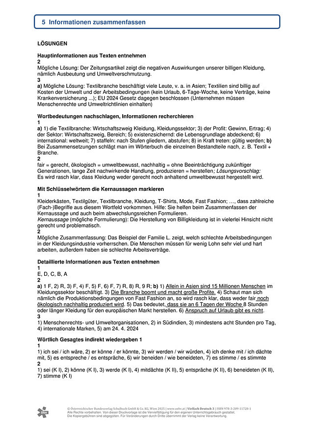 Lösungen Kapitel 5