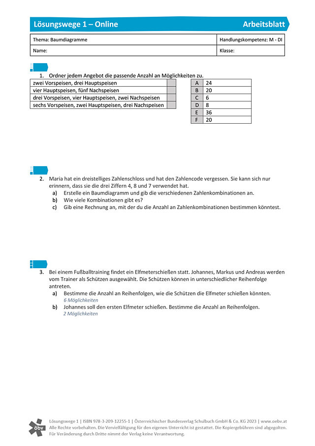 Baumdiagramme 2