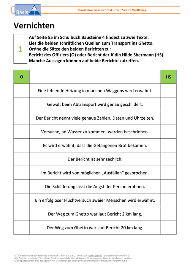Vernichten