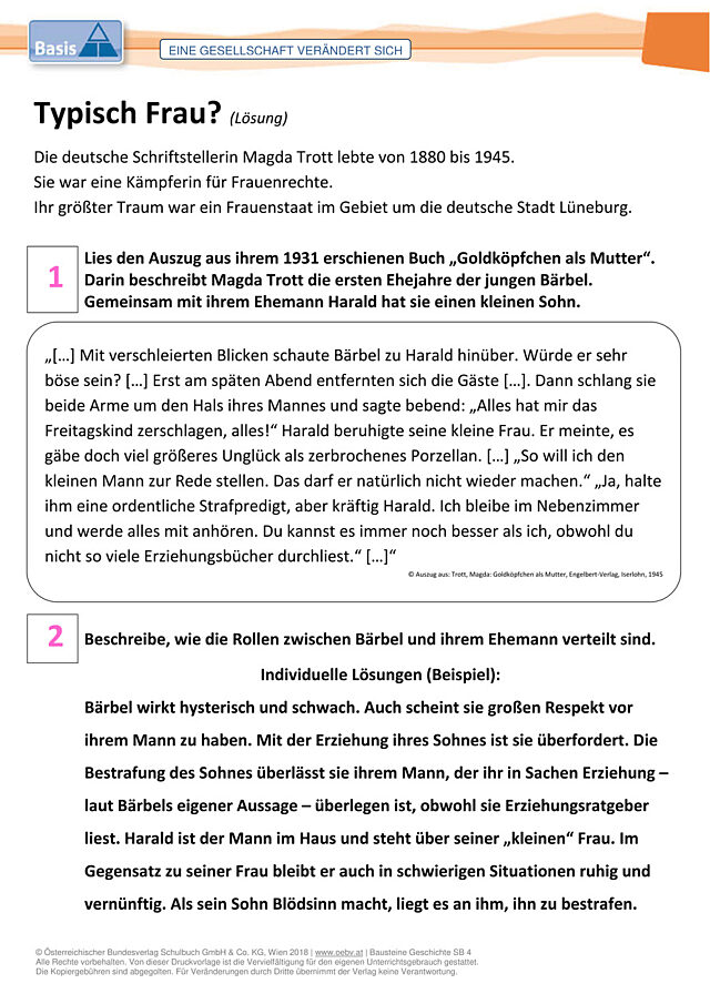 Typisch Frau?