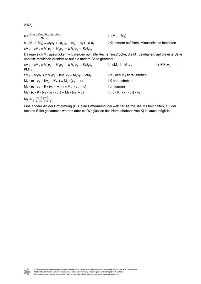 Beispiel 207 c