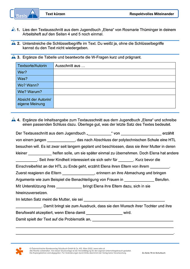 Text kürzen