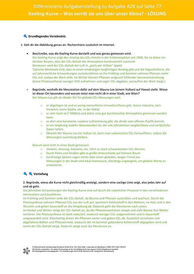 differenzierte Aufgabe zu Kapitel 27_Lösung