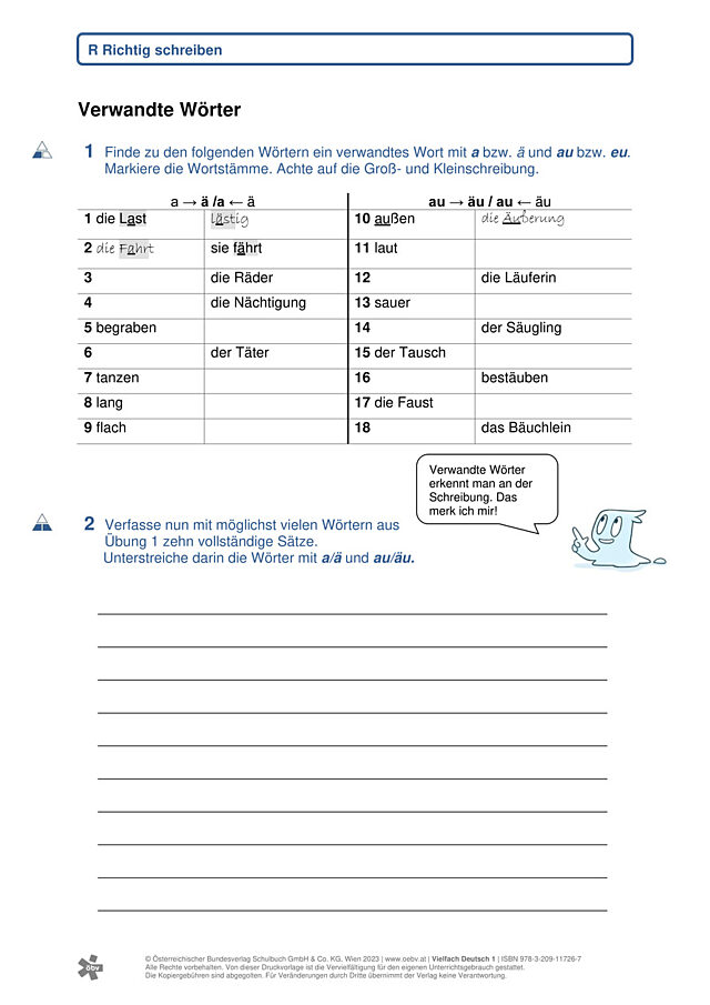 Verwandte Wörter