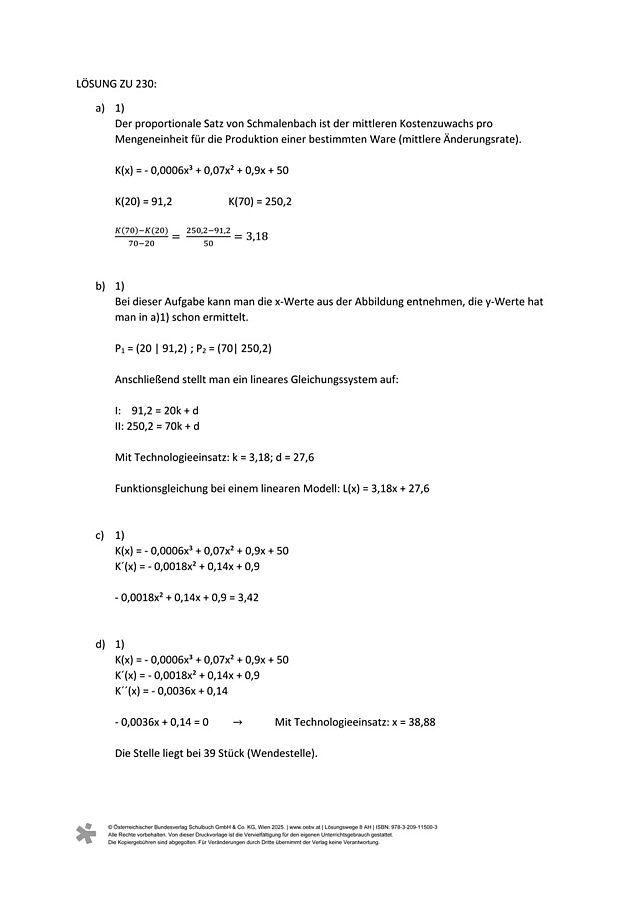 Lösung zu AH230