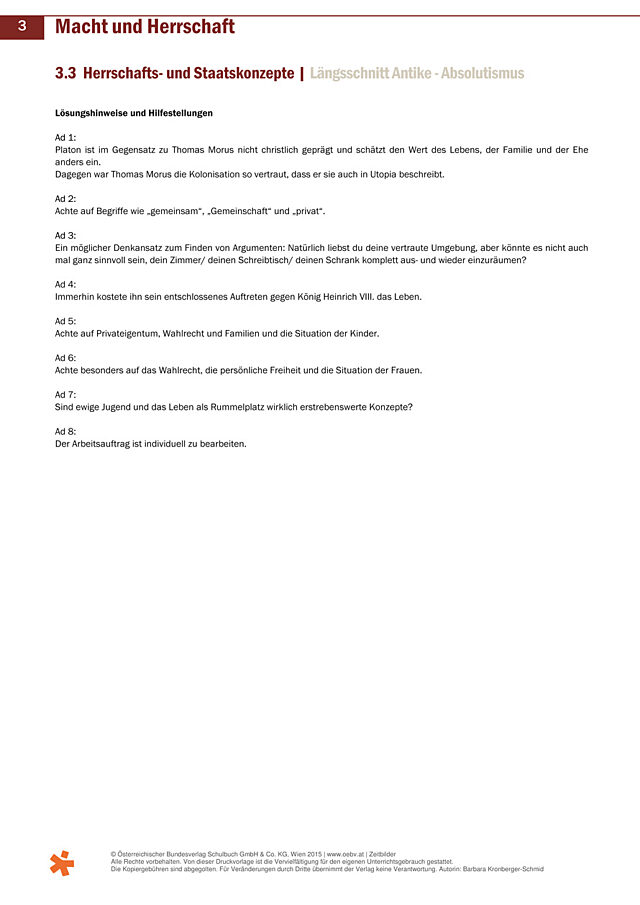 Herrschafts- und Staatskonzepte