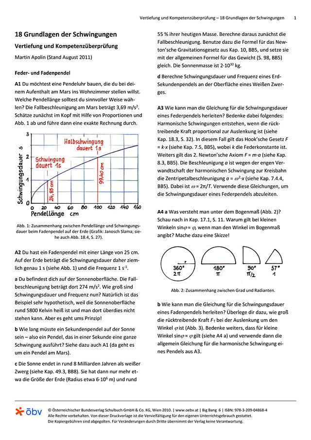 Grundlagen der Schwingungen