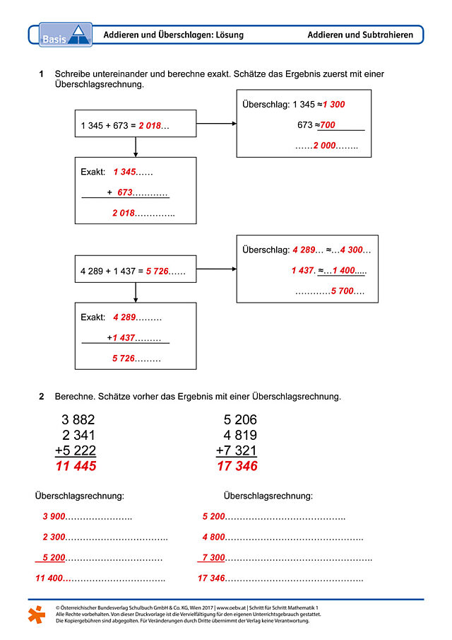 Addieren