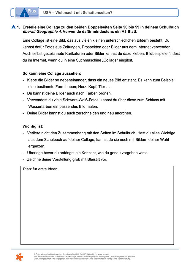 USA - Weltmacht mit Schattenseiten?