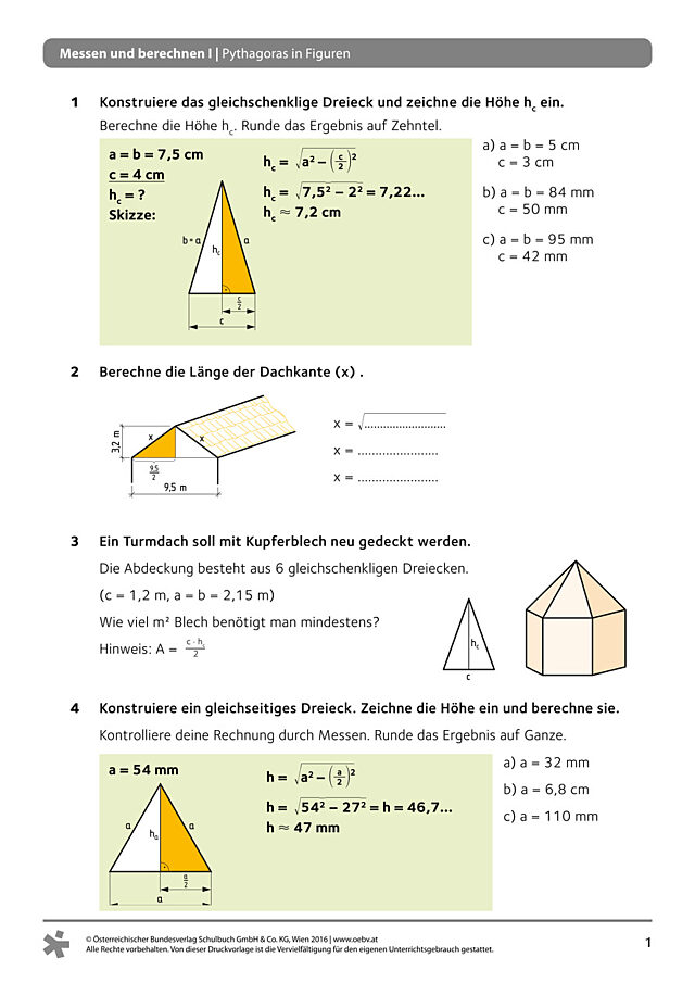 Allgemeines Arbeitsblatt einfach