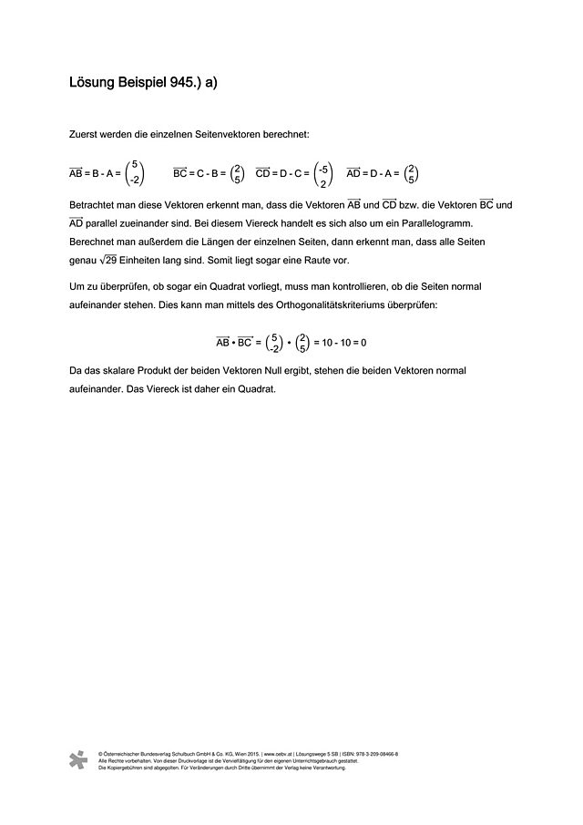 Beispiel 945 a