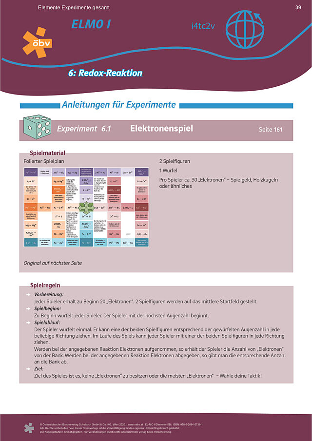 Experimenteanleitungen Kapitel 6