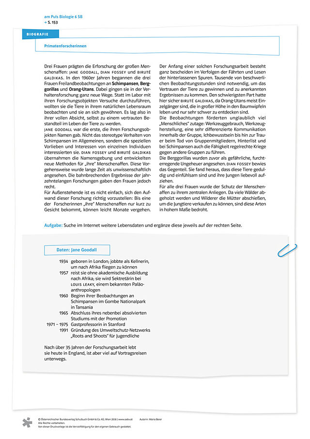 Primatenforscherinnen