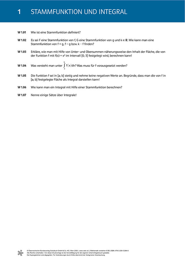 Kapitel 1: Fragen zum Grundwissen