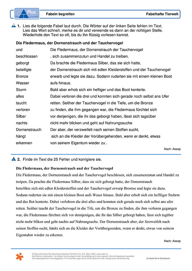 Fabeln begreifen