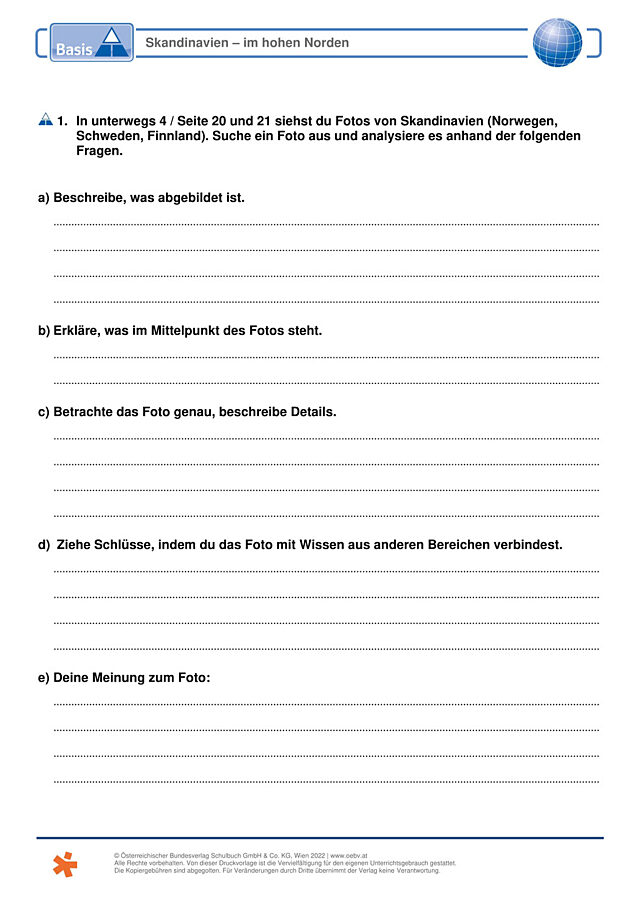 Skandinavien - im hohen Norden