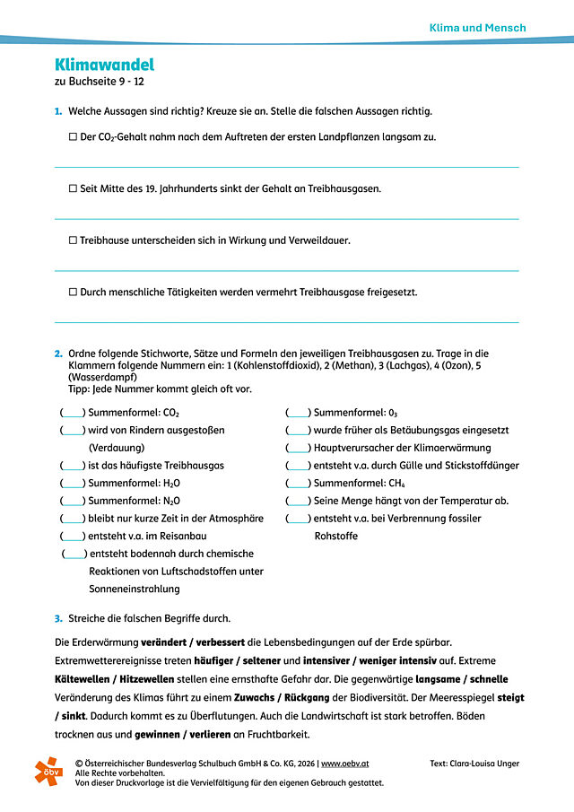 Klimawandel