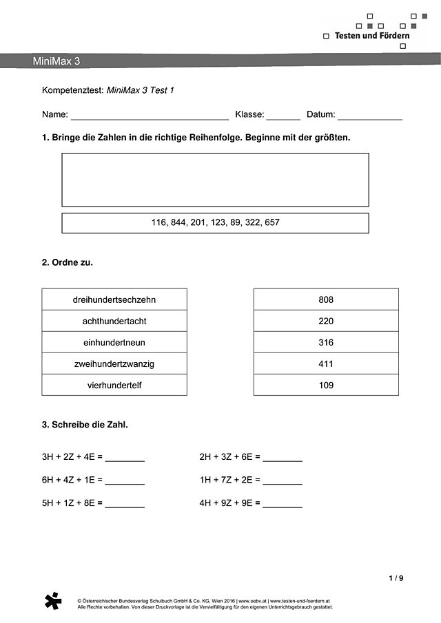 Test 1