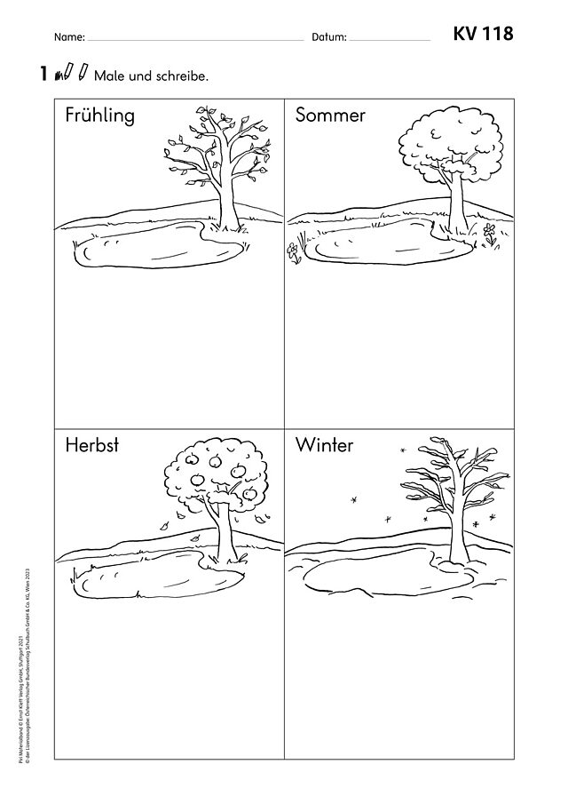 Die vier Jahreszeiten