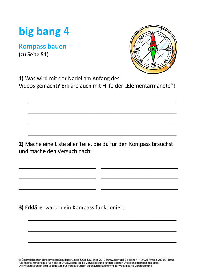 Kompass bauen