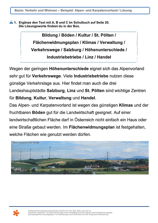 Alpen- und Karpatenvorland
