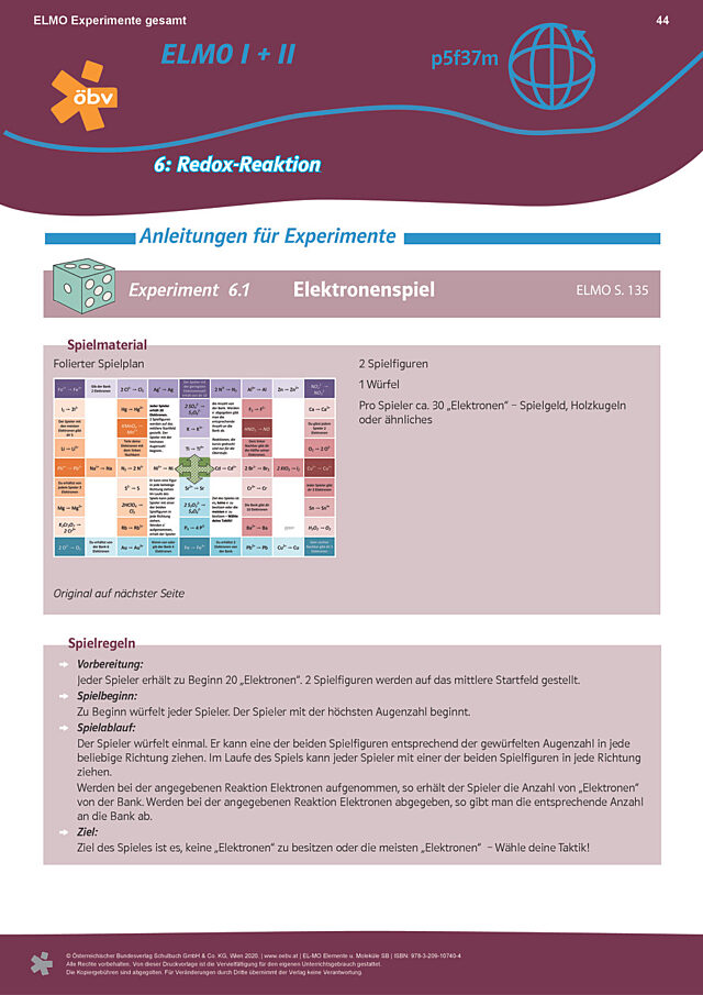 Experimenteanleitungen Kapitel 6