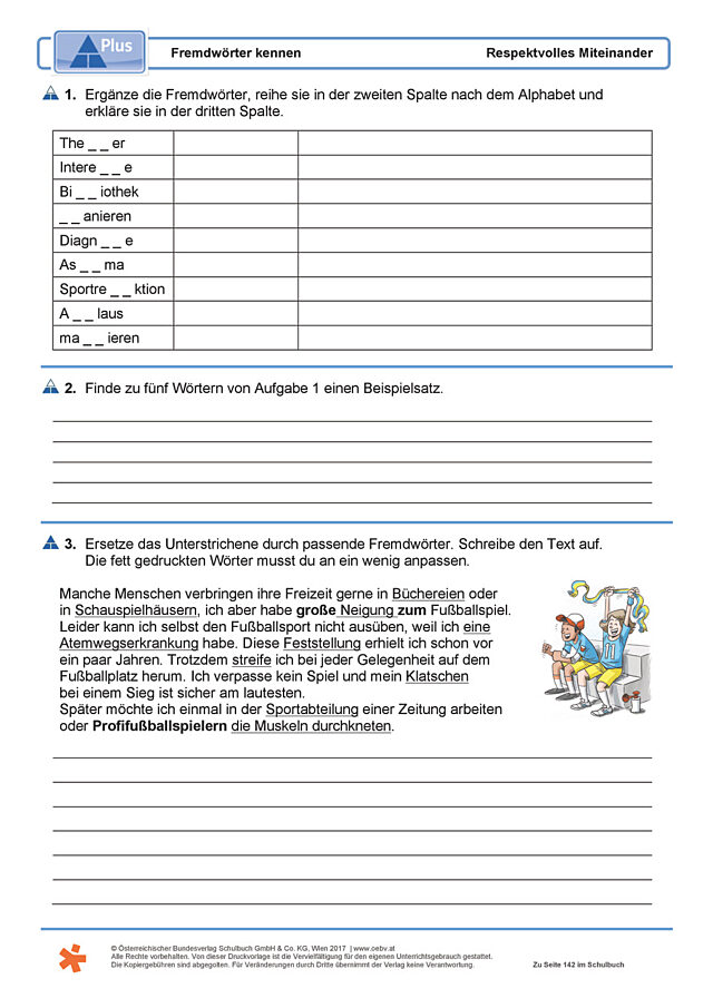 Fremdwörter kennen