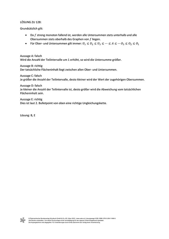 Lösung zu 128